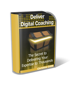 Deliver Digital Coaching by Christine Cobb